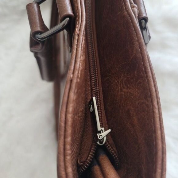 Antik Kraft leather shoulder tote bag - Picture 4 of 16